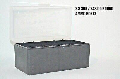 clear plastic ammo boxes cheap